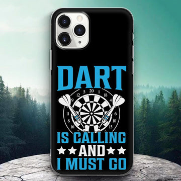 Maxcorners Darts Phone Case Bullseye Aim Bar Sport Phone Case 4 Full Wrap Phone Case LM0812