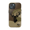 Maxcorners Durable Camo Deer iPhone Case for Outdoorsman, Tough Magnetic Phone Cover Gift for Hunter, Camouflage Buck Case Personalized Gift for Him
 3D Phone Case LM0812