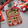 Maxcorners Personalized Fishing Tackle Box Fishing Christmas Ornament, Fishing Man Acrylic Ornament, Christmas Gift For Him