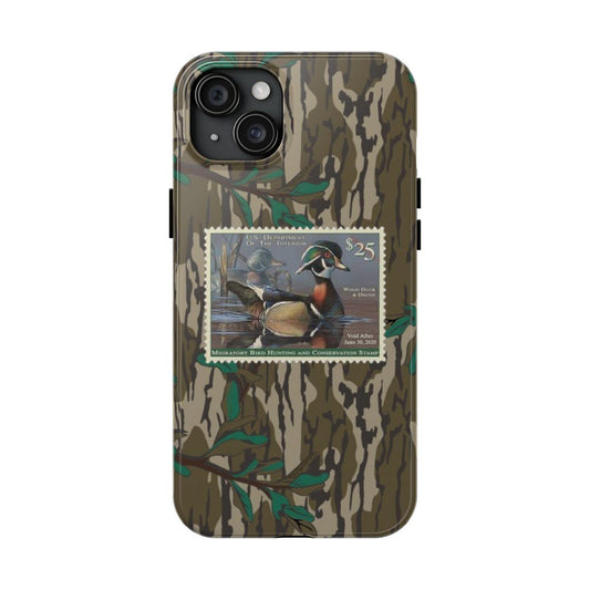 Maxcorners Wood Duck Stamp Camo Phone Case | Tough Phone Cases
 3D Phone Case LM0812