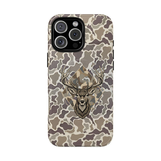 Maxcorners Camouflage Buck Deer phone case | Tough Magnetic Case 3D Phone Case LM0812