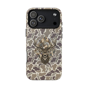 Maxcorners Camouflage Buck Deer phone case | Tough Magnetic Case 3D Phone Case LM0812