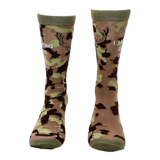 Maxcorners Camo Hunting Socks, Funny Deer Socks, Gift for HunterLM2611