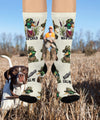 Maxcorners Duck Hunting socks - Perfect gift for Duck Hunters, hunter socks, hunter gift, men's gift, birthday gift, Christmas stocking stuffer LM2611