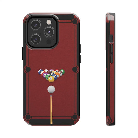 Maxcorners Billiards Billiard Pool Table Design  Full Wrap Phone Case LM1012
