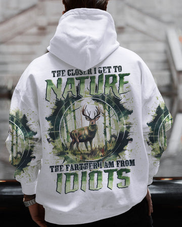 Maxcorners The Closer I Get To Nature Deer Hunting All Over Print LM2101