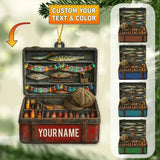 Maxcorners Fishing Lover, Home Decor, Christmas Ornament, Personalized Ornament