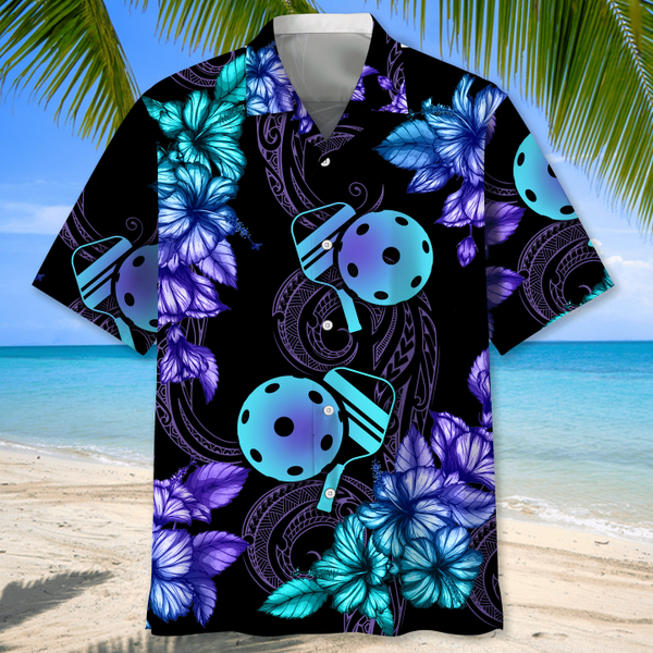 MaxCorners Pickleball 3D Hawaiian Shirt