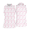 Maxcorners Pink Ribbon Women Golf Shirt, Breast Cancer Golf Shirt, Breast Cancer Awareness Shirts, Ladies Golf Shirt LM1507