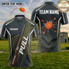 (5 Colors) Maxcorners Trap Shooting PULL Shotgun Clay Target Target Burst Multiple Options Personalized Name, Team Name 3D Shirt