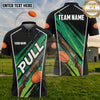 (5 Colors) Maxcorners Trap Shooting PULL Clay Targets Diagonal Speed Pattern Multiple Options Personalized Name, Team Name 3D Shirt