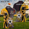 Maxcorners Shooting Sports Crossed Rifles Target Splash Multiple Options Personalized Name, Team Name 3D Shirt