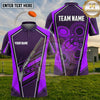 (5 Colors) Maxcorners Trap Shooting Shotgun Clay Target Technical Line Art Multiple Options Personalized Name, Team Name 3D Shirt
