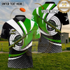 Maxcorners Rifle Shooting Bullseye Sports Emblem Multiple Options Personalized Name, Team Name 3D Shirt
