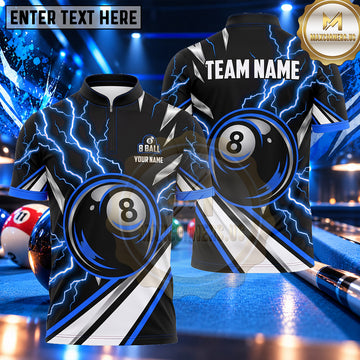Maxcorners Lightning Bolt Energy Vortex Pool Multiple Options Personalized Name, Team Name 3D Shirt