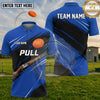 (5 Colors) Maxcorners Trap Shooting PULL Shotgun Clay Target Minimal Slash Multiple Options Personalized Name, Team Name 3D Shirt
