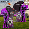 Maxcorners Shooting Sports Crossed Rifles Target Splash Multiple Options Personalized Name, Team Name 3D Shirt