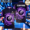 Maxcorners Ancient Zodiac Clockwork Billiards Multiple Options Personalized Name, Team Name 3D Shirt