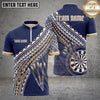 Maxcorners Darts Polynesian Tribal Spear Dartboard Pattern Multiple Options Personalized Name, Team Name 3D Shirt