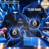 Maxcorners Storm Dragon Lightning Vortex Pool Multiple Options Personalized Name, Team Name 3D Shirt