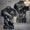 Maxcorners Bowling Eagle Lightning Strike Multiple Options Personalized Name, Team Name 3D Shirt