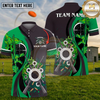 Maxcorners Shooting Sports Crossed Rifles Target Splash Multiple Options Personalized Name, Team Name 3D Shirt