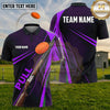 (5 Colors) Maxcorners Trap Shooting PULL Shotgun Clay Target Racing Stripes Multiple Options Personalized Name, Team Name 3D Shirt