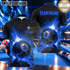 Maxcorners Explosive Lightning Burst 8 Ball Billiards Multiple Options Personalized Name, Team Name 3D Shirt