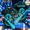 Maxcorners Mythical Eastern Dragon Flame Billiards Multiple Options Personalized Name, Team Name 3D Shirt