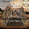 Maxcorners Marsh Reed Camo Dog Hunting Multicolor Options Personalized Name 3D Cap