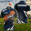 (5 Colors)  Maxcorners Trap Shooting PULL Clay Target Dynamic Sport Stripes Multiple Options Personalized Name, Team Name 3D Shirt