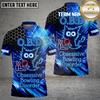 Maxcorners Bowling Obsessive Bowling Disorder Quote Multiple Options Personalized Name, Team Name 3D Shirt