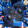Maxcorners Ornate Steampunk Gear 8 Ball Billiards Multiple Options Personalized Name, Team Name 3D Shirt