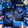 Maxcorners Ancient Zodiac Clockwork Billiards Multiple Options Personalized Name, Team Name 3D Shirt
