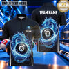 Maxcorners Eastern Dragon Energy Ring Billiards Multiple Options Personalized Name, Team Name 3D Shirt