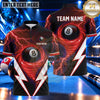 Maxcorners Electric Tornado Vortex 8 Ball Pool Multiple Options Personalized Name, Team Name 3D Shirt
