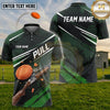 (5 Colors) Maxcorners Trap Shooting PULL Shotgun Clay Target Dynamic Slash Multiple Options Personalized Name, Team Name 3D Shirt