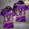 Maxcorners Bowling American Eagle Patriotic Lightning Multiple Options Personalized Name, Team Name 3D Shirt