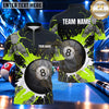 Maxcorners Shattered Stone Electric Energy Billiards Multiple Options Personalized Name, Team Name 3D Shirt