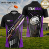 (5 Colors) Maxcorners Trap Shooting Shotgun Clay Target Precision Emblem Multiple Options Personalized Name, Team Name 3D Shirt