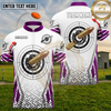 Maxcorners Target Shooting Bullet Impact Bullseye Multiple Options Personalized Name, Team Name 3D Shirt