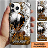 Maxcorners Hunting Whitetail Buck Camo Personalized 3D Phone Case