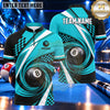 Maxcorners Modern Racing Stripe 8 Ball Billiards Multiple Options Personalized Name, Team Name 3D Shirt