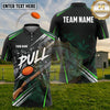 (5 Colors) Maxcorners Trap Shooting PULL Shotgun Clay Target Grunge Sport Multiple Options Personalized Name, Team Name 3D Shirt