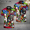 Maxcorners Bowling Ball Graffiti Cartoon Character Multiple Options Personalized Name, Team Name 3D Shirt