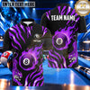 Maxcorners Fierce Tiger Claw Pattern Billiards Multiple Options Personalized Name, Team Name 3D Shirt