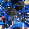 Maxcorners Majestic Phoenix Feather Wings Pool Multiple Options Personalized Name, Team Name 3D Shirt