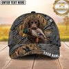 Maxcorners Shattered Metal Marsh Camo Dog Hunting Multicolor Options Personalized Name 3D Cap