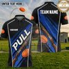 (5 Colors) Maxcorners Trap Shooting PULL Clay Targets Diagonal Speed Pattern Multiple Options Personalized Name, Team Name 3D Shirt