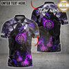 Maxcorners Darts Grim Reaper Flaming Dartboard Multiple Options Personalized Name, Team Name 3D Shirt